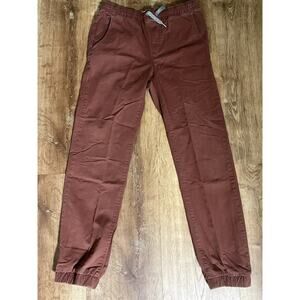 Old Navy BOYS FF Jogger Pants Red Dirt size XL Husky 31x28